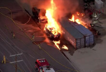 Helicopter crashes in Los Angeles; three killed