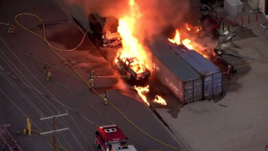 Helicopter crashes in Los Angeles; three killed