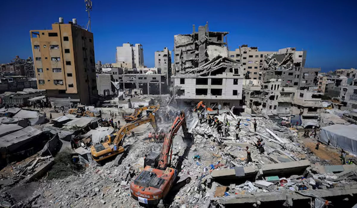 Multi-storey building collapses in Gaza; 21 including 11 kids killed