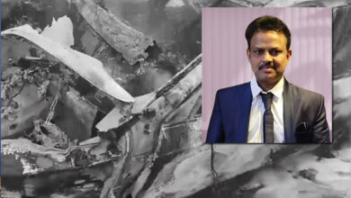 Neurosurgeon killed as car catches fire after hitting road divider in Telangana