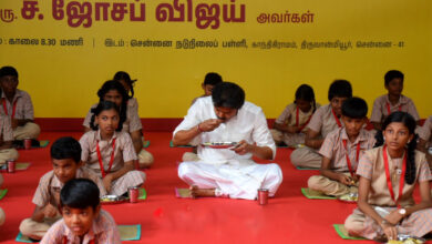 Tamil Nadu CM Vijay launches expanded breakfast scheme for Classes VI to VIII