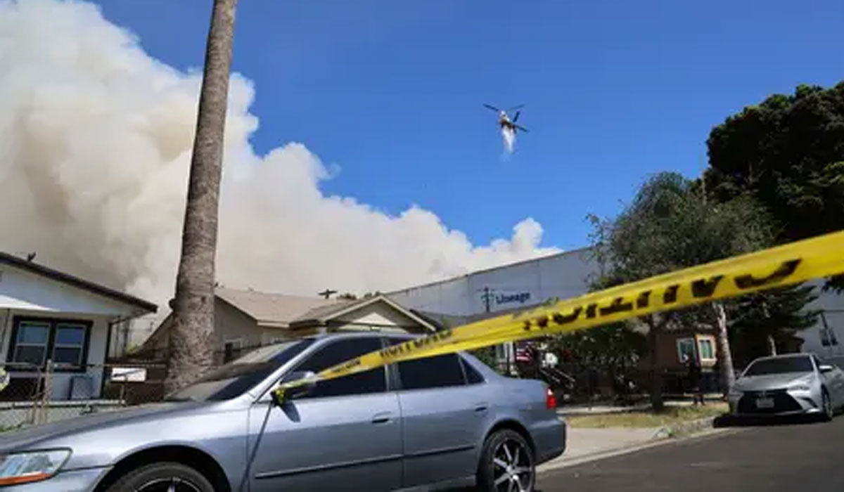 Two pilots killed in helicopter crash fighting wildfire in US California