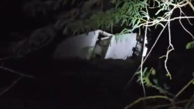 Bolero Swept Away in Veligonda Project Floodwaters, Rescue Teams Save Three