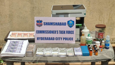 Hyderabad Police Bust Fake Currency Racket in Balapur, ₹2.91 Lakh Counterfeit Notes Seized