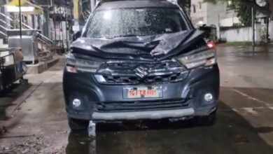 Three Injured After Car Hits Pedestrians in Hyderabad’s Santosh Nagar