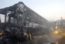 9 charred to death as massive fire engulfs double-decker bus in Greater Noida