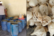 730 Kg of Suspected Adulterated Ginger-Garlic Paste Seized in Hyderabad