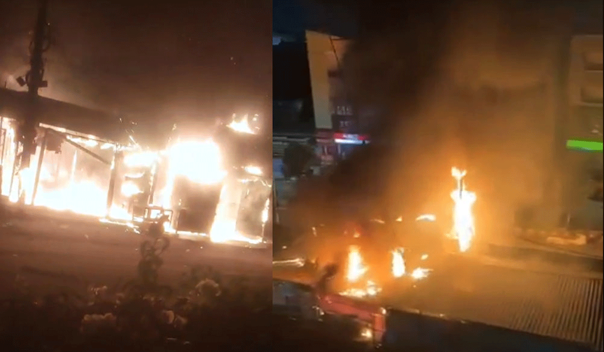 Fire Breaks Out at Three Food Centres in Hyderabad’s Boduppal