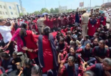 Patancheru Polytechnic Students Stage Dharna Demanding Cancellation of GO No. 97