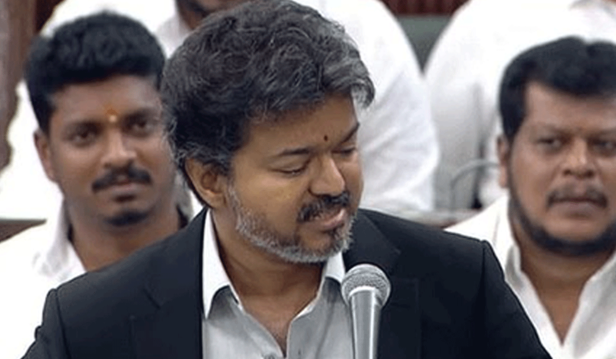 Vijay accuses DMK of corruption, warns against derogatory remarks on women