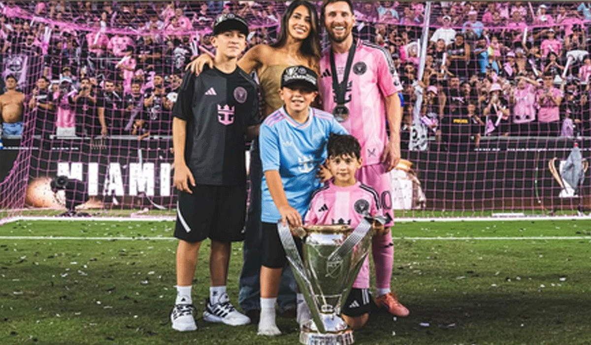 Lionel Messi's son Mateo leads Inter Miami Academy to Naples Cup title