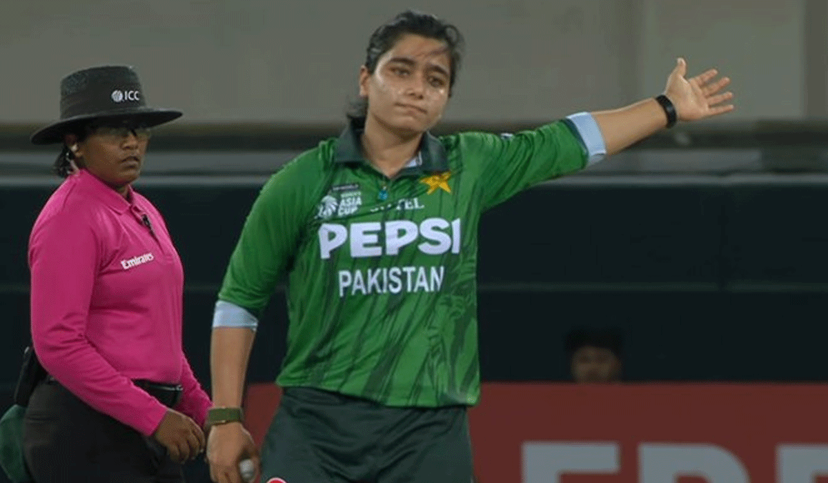 Fatima Sana fined 10 per cent match fee for Code of Conduct breach in clash against India