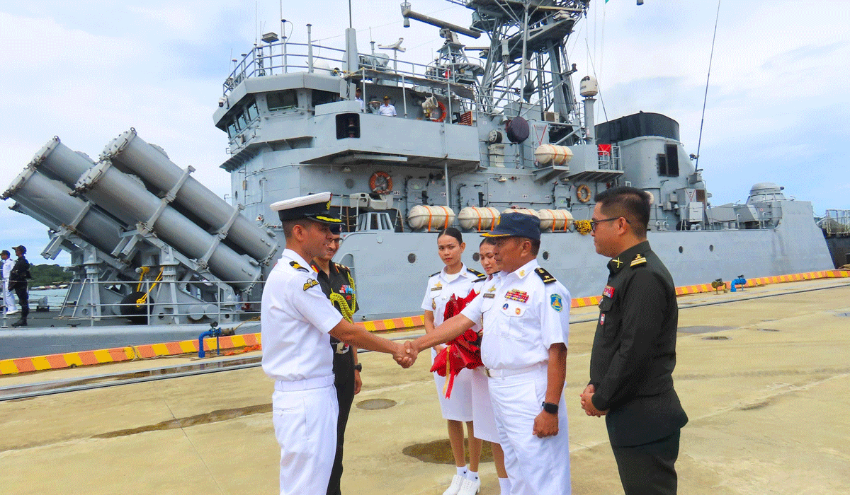 Indian Navy's INS Kulish arrives at Cambodia's Ream Naval Base to strengthen maritime cooperation