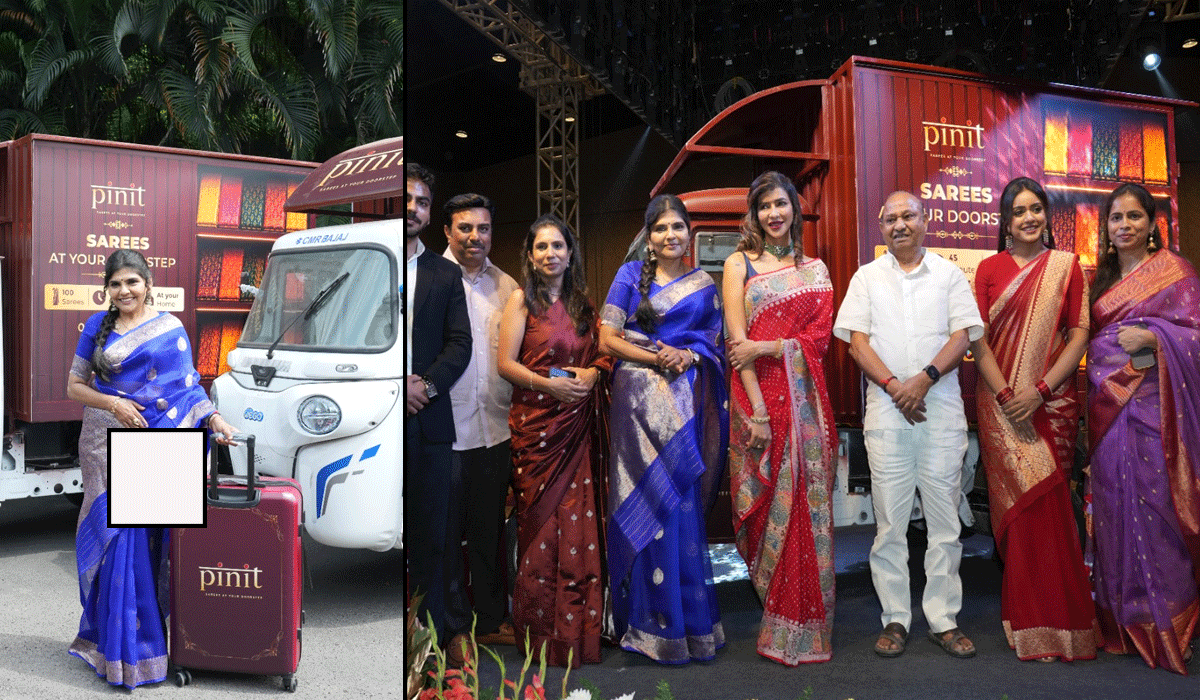 Pinit Brings Quick-Commerce Model to Saree Shopping, Offers 45-Minute Doorstep Experience