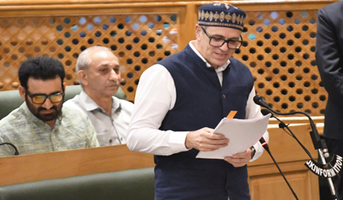 Rs 185 crore for roads and bridges in J&K: Omar Abdullah informs assembly