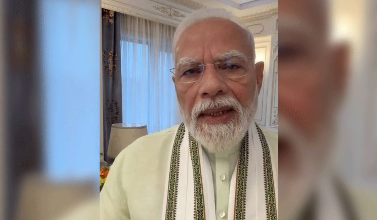 GDP growth exposes 'Jhooth Ki Goonj' spread by people immersed in despair: PM Modi
