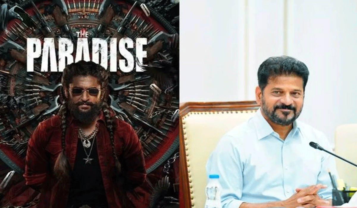 Telangana CM responds to actor Nani's request for 'The Paradise' premiere visit