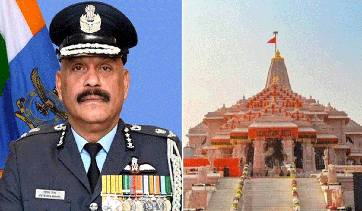 Retd Air Marshal Jeetendra Mishra of Operation Sindoor fame to be first CEO of Ram Temple