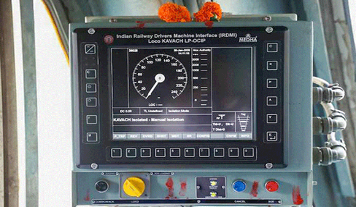 Indian Railways rolls out KAVACH 4.0 safety system for 1st time in Hyderabad division