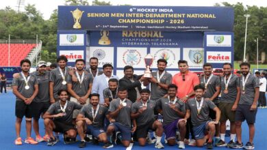 Railway steamroll Police 4-1 to emerge champions in Sr Men Inter-dept National Hockey