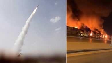 Houthis Claim Attack on King Khalid Air Base with Dozens of Missiles and Drones