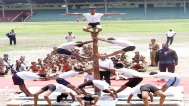 School Games Federation of Telangana Inaugural Programme Held at L.B. Stadium