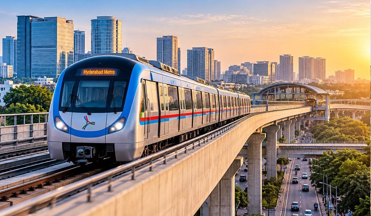 Hyderabad Metro Phase 2 Gets Centre’s Approval for 76 Km Network ...